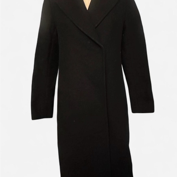 Theory Jackets & Blazers - Theory Elegant Black Overcoat